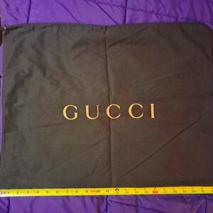 Large GUCCI drawstring dust bag